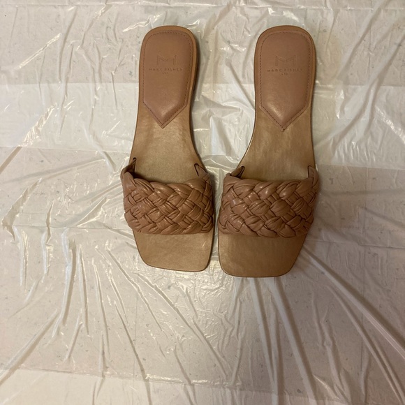 Marc Fisher Leather Sandals - Picture 1 of 7